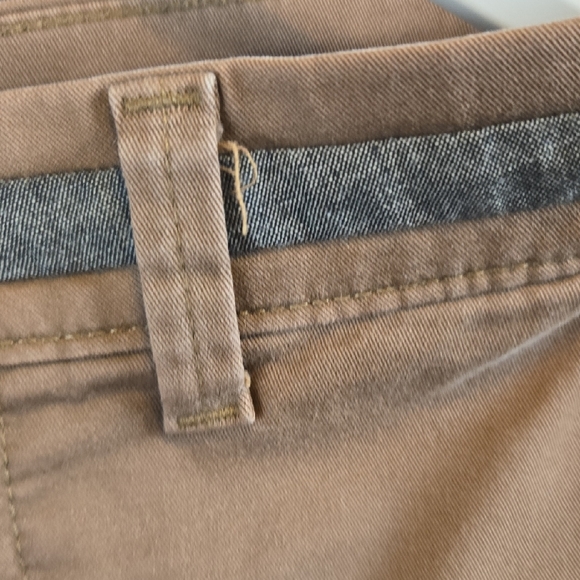 Express Men's 365 Comfort Super Skinny Hyper Stretch Tan Chino Pants - Picture 7 of 10